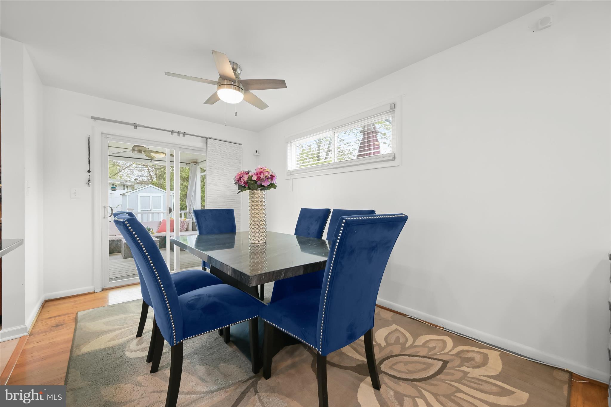 9713 Tulsemere Road Randallstown, MD 21133 - Photo 12 of 44 Dining room with porch access