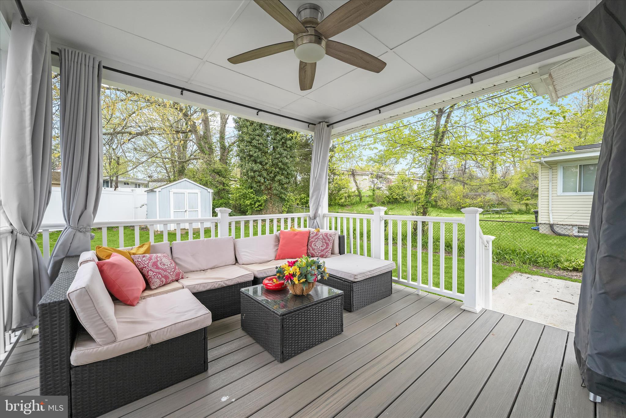 9713 Tulsemere Road Randallstown, MD 21133 - Photo 13 of 44 Porch with composite decking