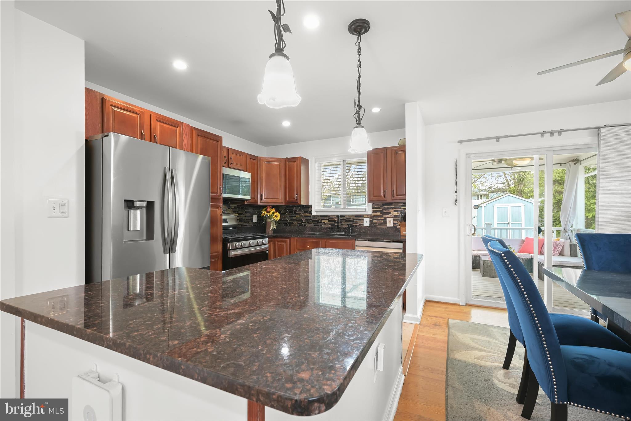 9713 Tulsemere Road Randallstown, MD 21133 - Photo 4 of 44 Updated chef's kitchen / dining area