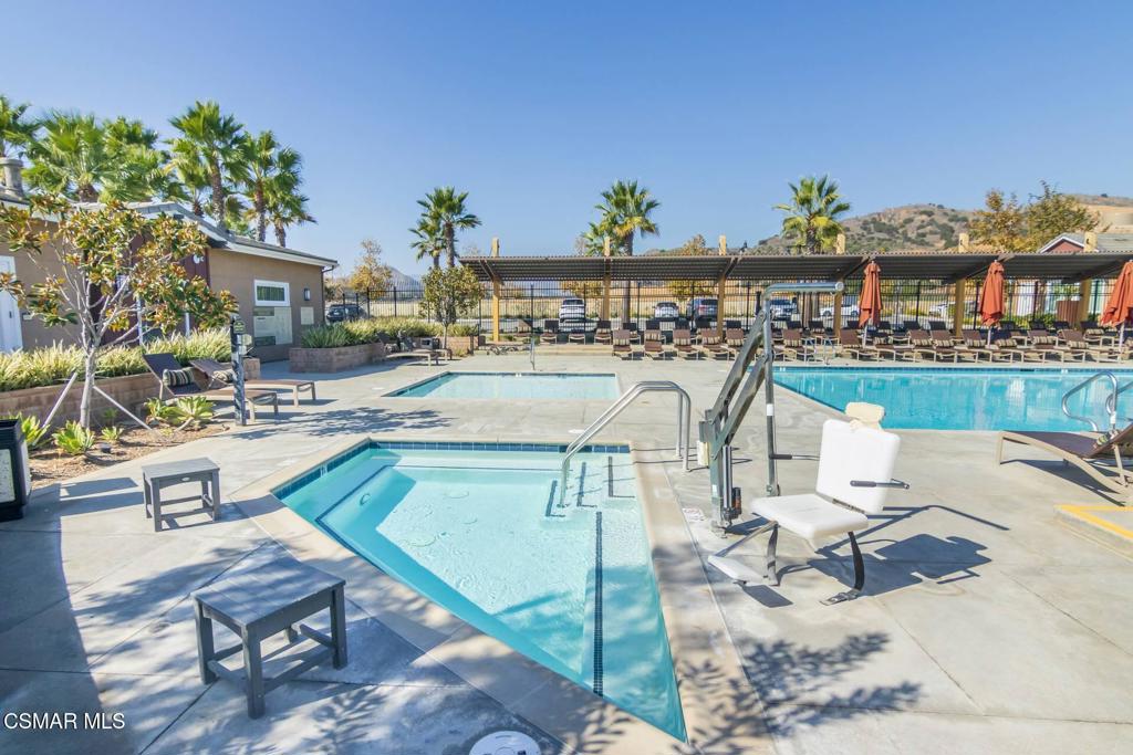 1855 Malalenca Road Santa Paula, CA 93060 - Photo 30 of 39 a view of a swimming pool with outdoor seating
