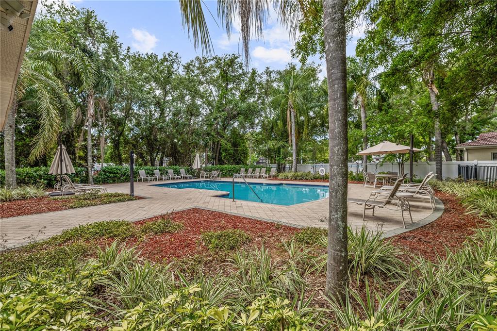 8520 Sandy Beach Street Tampa, FL 33634 - Photo 25 of 25 a view of a swimming pool with a patio