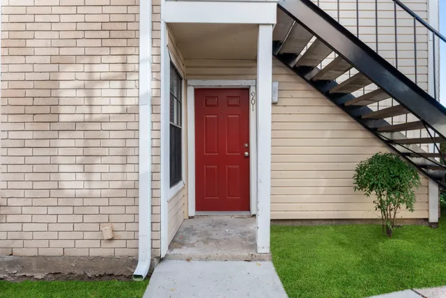 a view of front door of a house