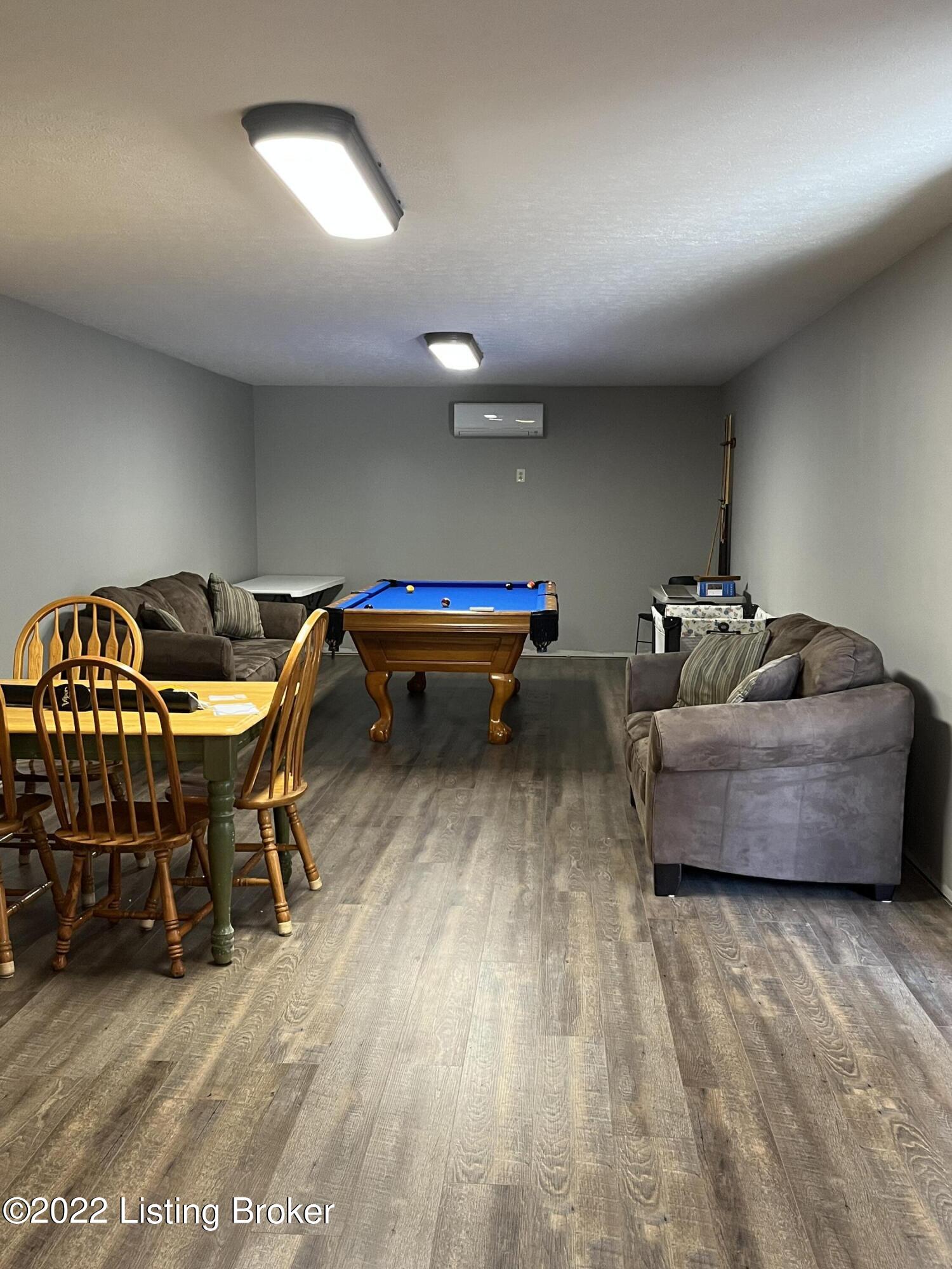 960 Nolin Park Road Clarkson, KY 42726 - Photo 24 of 24 LIVING AREA IN GARAGE THATS HEATED & COOLED WITH A MINI SPLIT UNIT