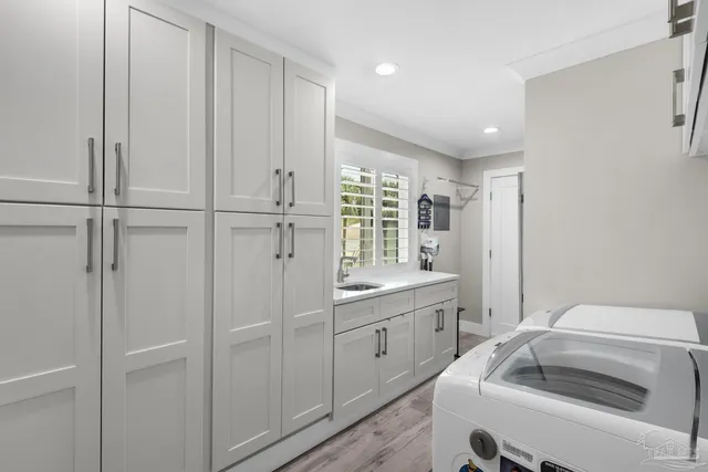 a view of a tree in a yard