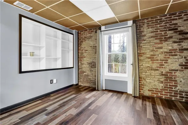 a view of a storage & utility room