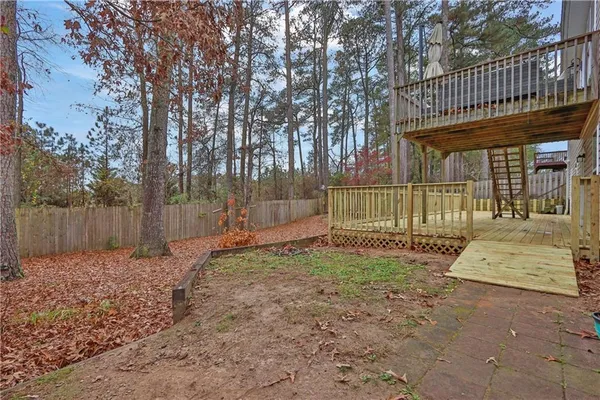 a view of livingroom with wooden floor