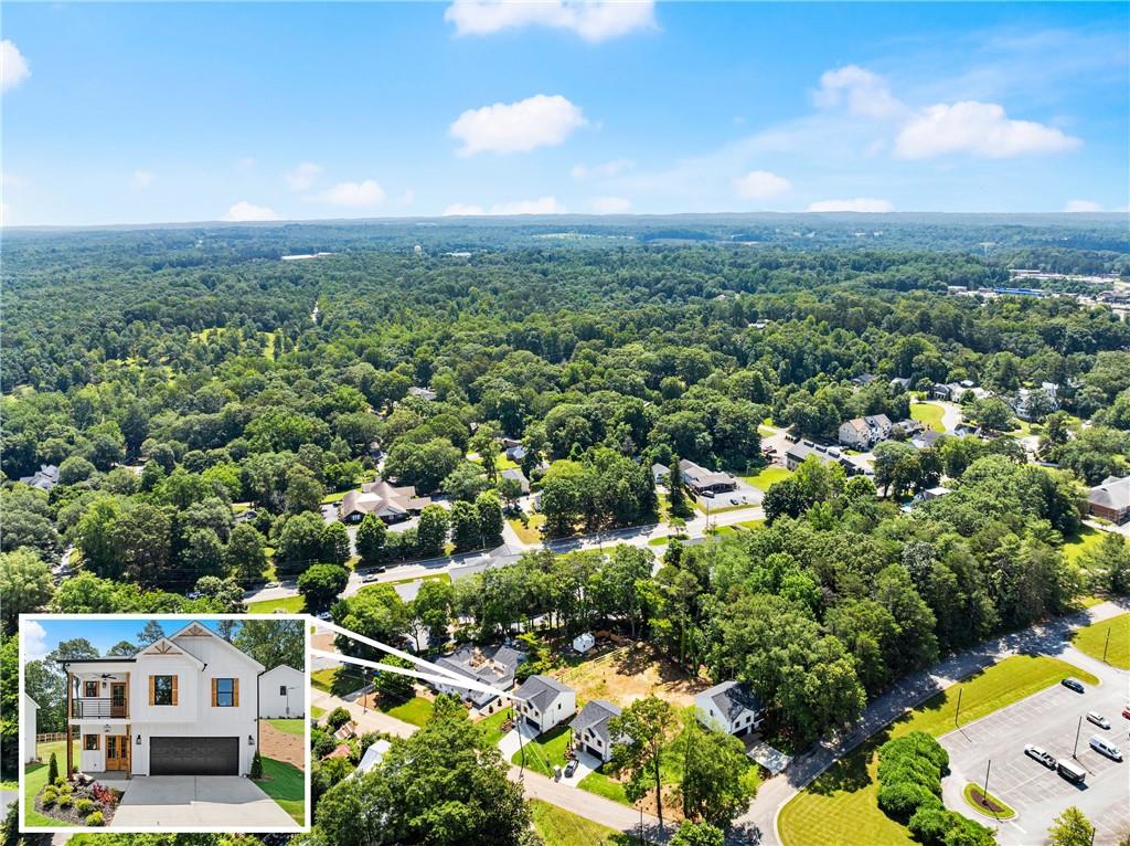 172 Llewellyn Street Clarkesville, GA 30523 - Photo 39 of 44 an aerial view of multiple house