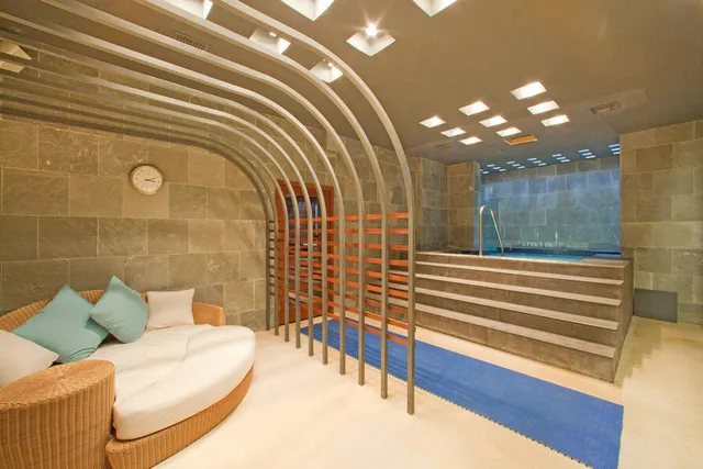 a view of a backyard with pool table and chairs