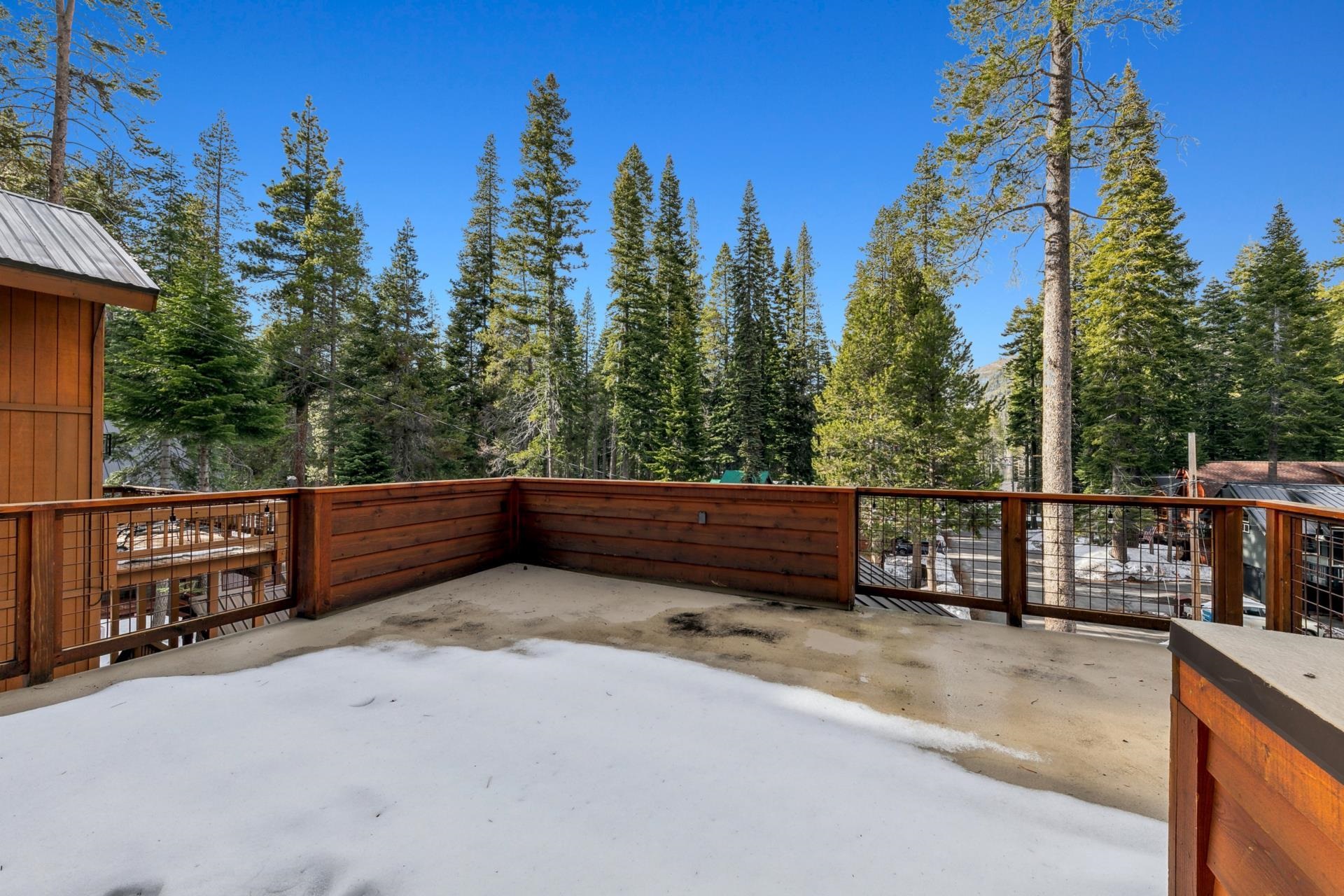 15501 Conifer Drive Truckee, CA 96161 - Photo 27 of 28 a view of deck with a backyard