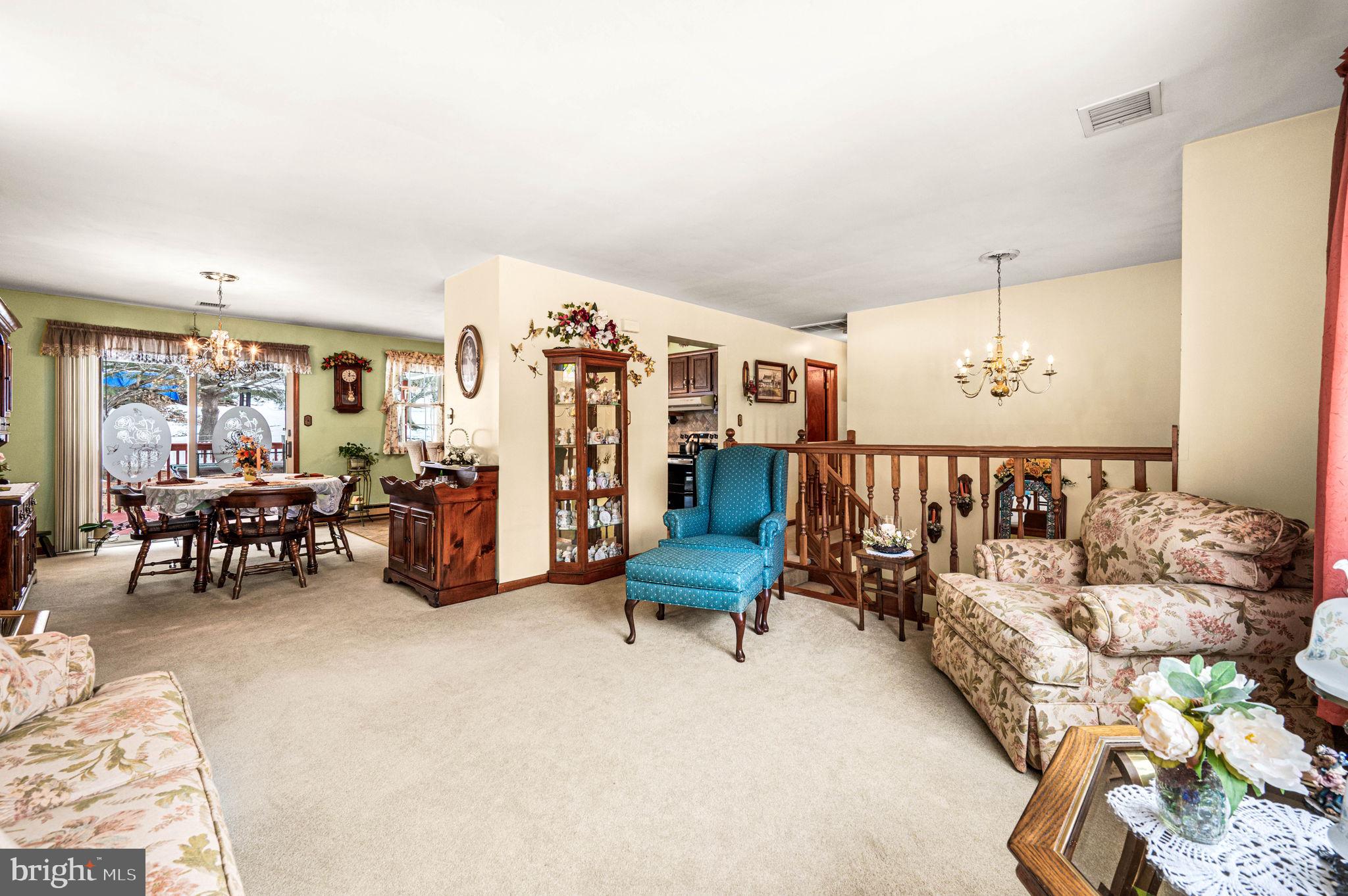 1548 County Line Road Bechtelsville, PA 19505 - Photo 5 of 31 a living room with furniture and wooden floor