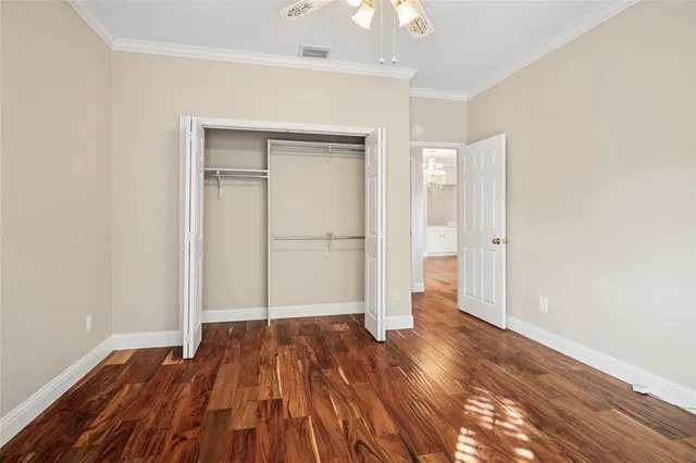 wooden floor in an empty room