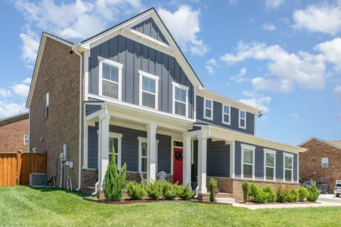 front view of house with a yard