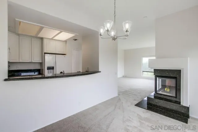 a view of a bench in the garden