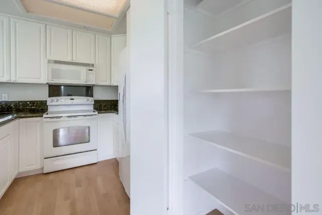 a view of a garden with plants