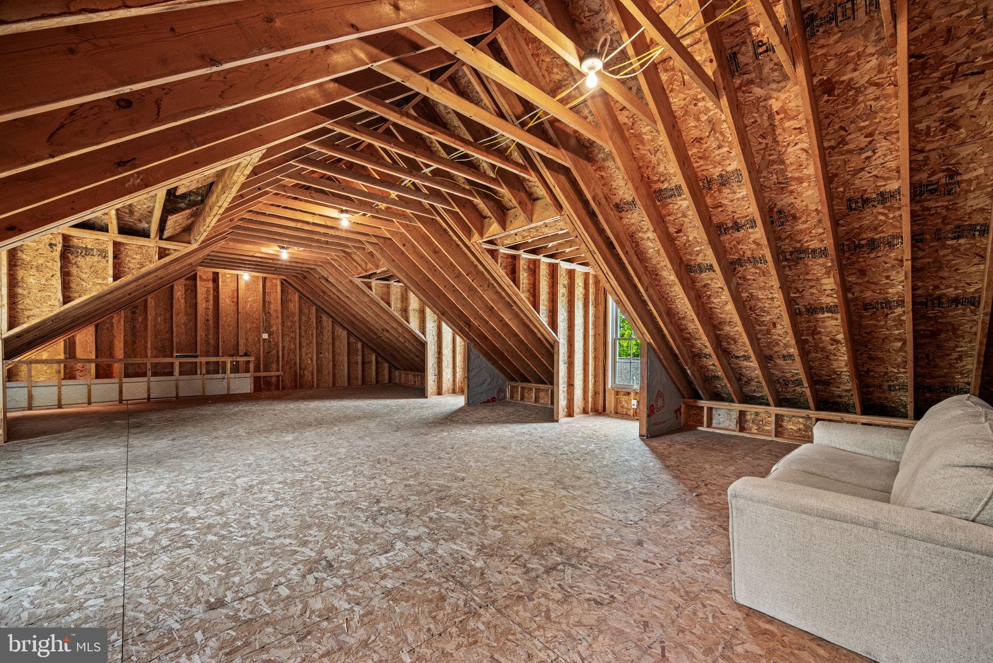 1548 Morstein Road Malvern, PA 19355 - Photo 61 of 80 Unfinished Loft over Garage