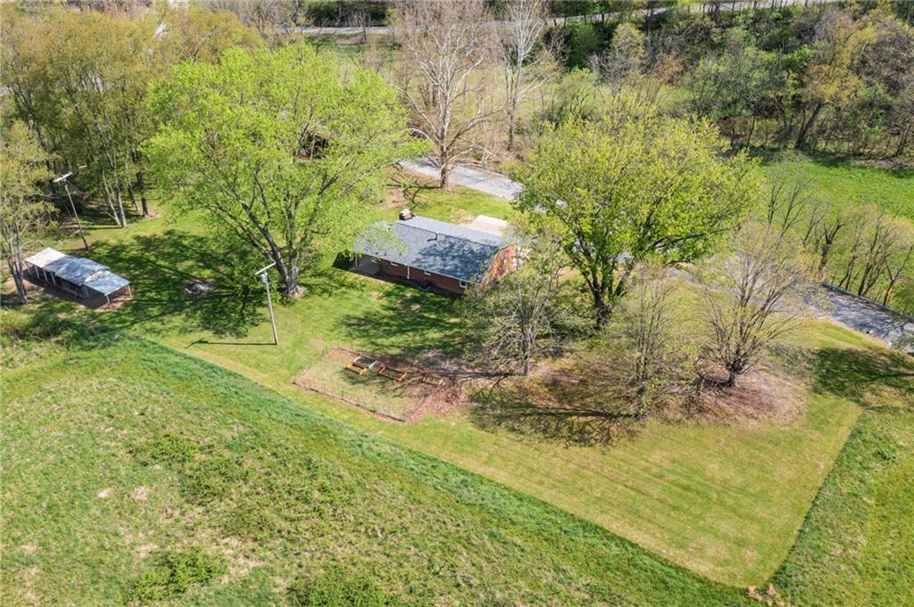 351 Pleasant Valley Road Washington, PA 15301 - Photo 37 of 41 a backyard of a house with a yard and large trees