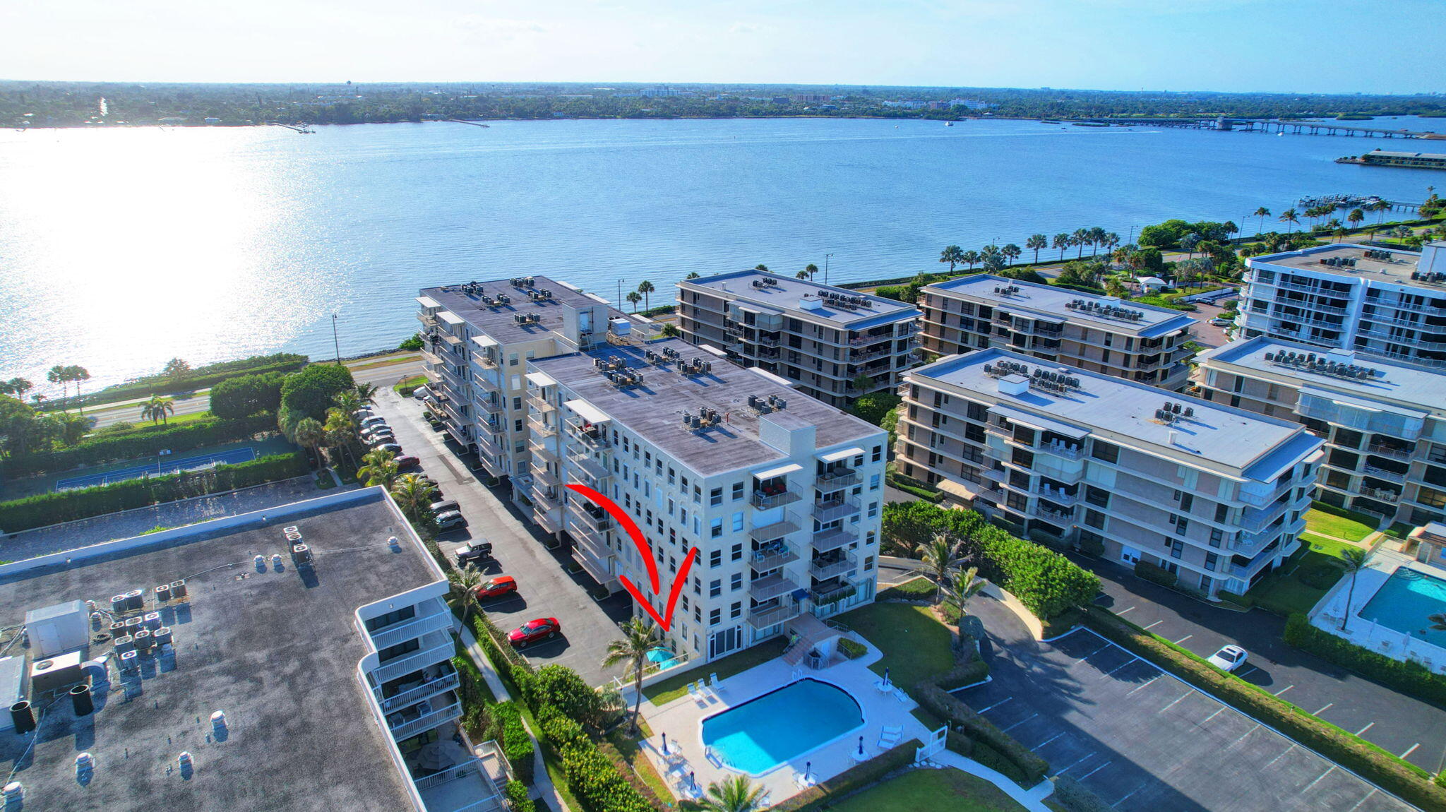 3230 South Ocean Boulevard, Unit C100 Palm Beach, FL 33480 - Photo 43 of 49 a view of a city with an ocean