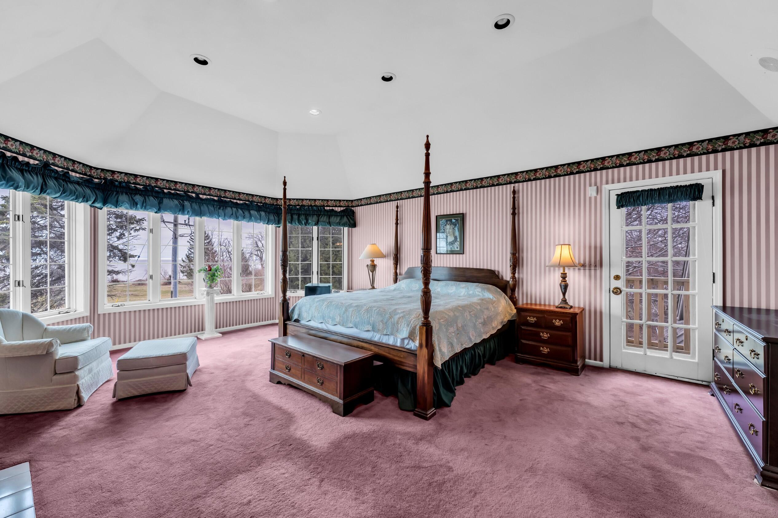 101 Lamplighter Lane Wind Point, WI 53402 - Photo 25 of 51 Primary bedroom with Lake Views
