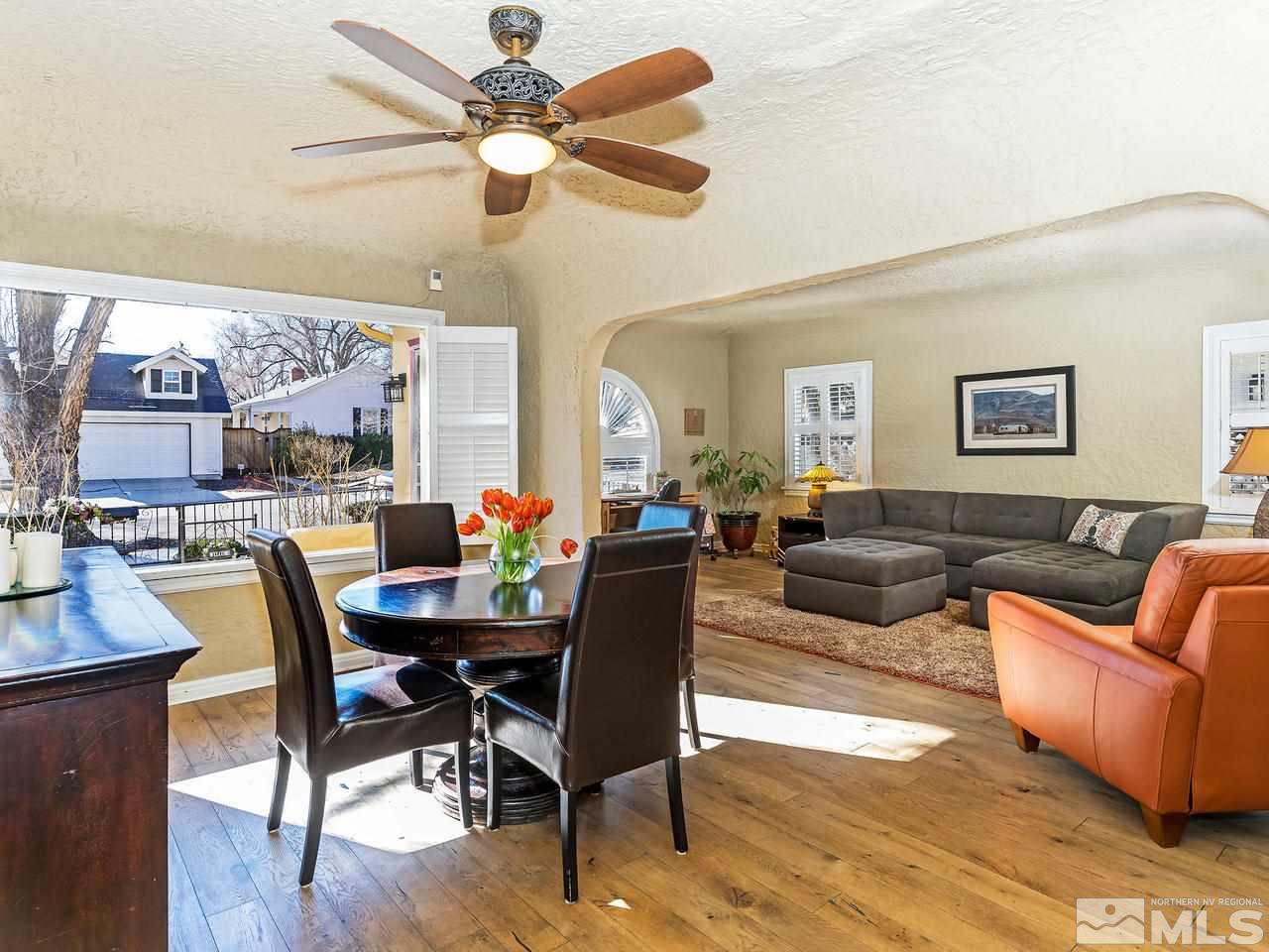 885 La Rue Avenue Reno, NV 89509 - Photo 4 of 18 a living room with furniture and a wooden floor