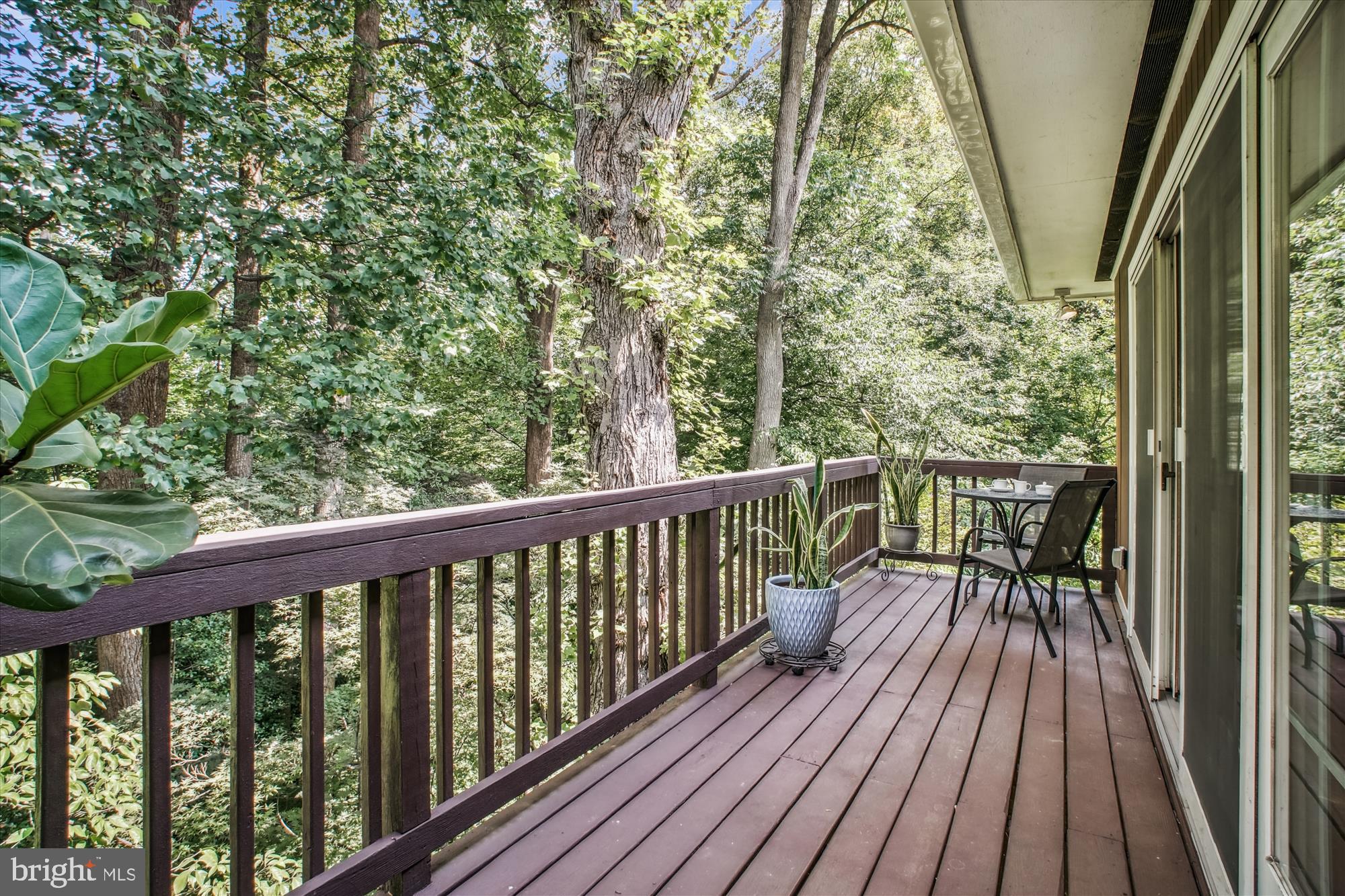 3818 North Ridgeview Road Arlington, VA 22207 - Photo 18 of 56 Balcony off living room