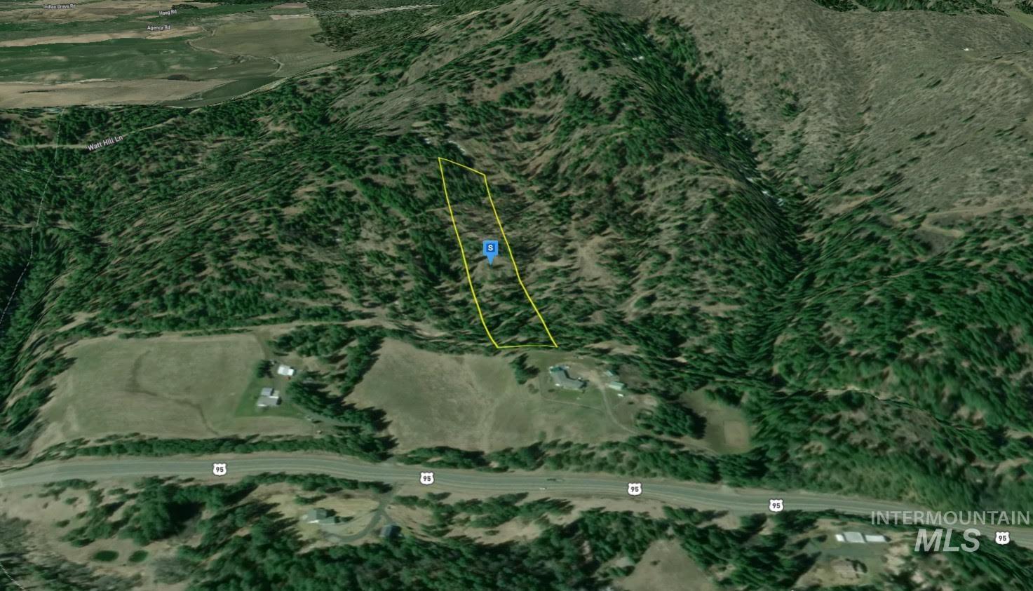393750 Highway 95 Plummer, ID 83851 - Photo 2 of 4 Map / location with property boundaries highlighted