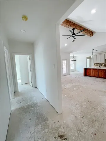 a view of a storage & utility room