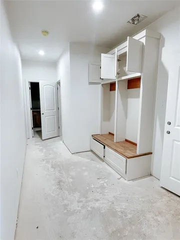 a view of an empty room with window