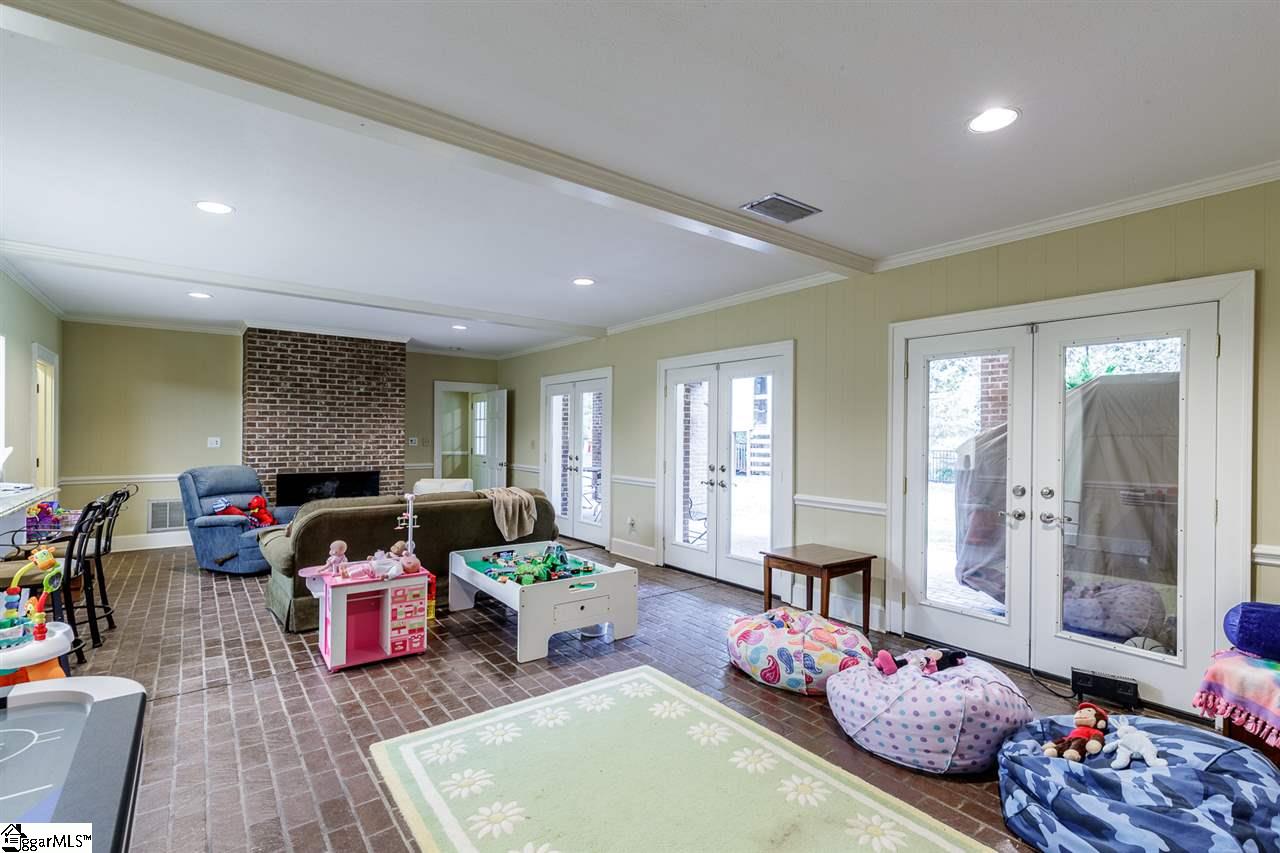 116 Collins Creek Road Greenville, SC 29607 - Photo 28 of 34 With third fireplace