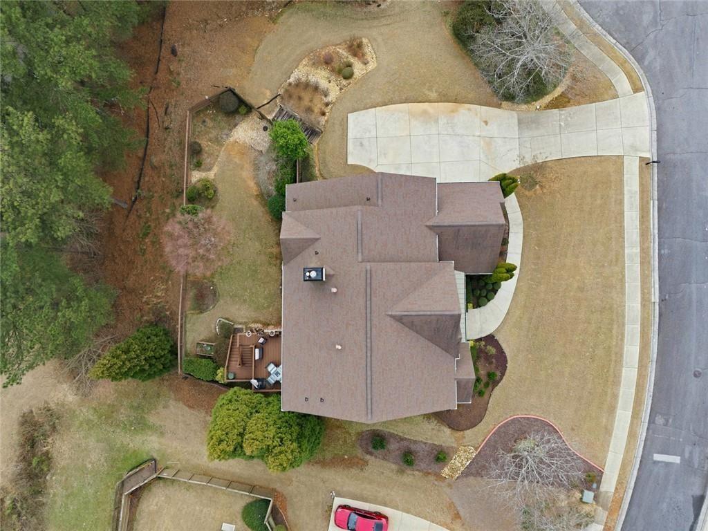 1915 Brackendale Road Northwest Kennesaw, GA 30152 - Photo 64 of 69 an aerial view of a house with a yard