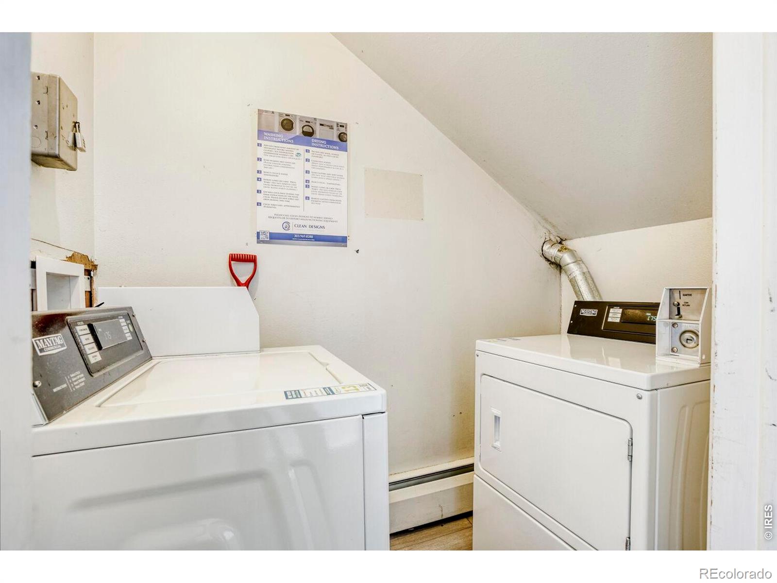 1895 Alpine Avenue, Unit G22 Boulder, CO 80304 - Photo 19 of 33 a utility room with dryer and washer