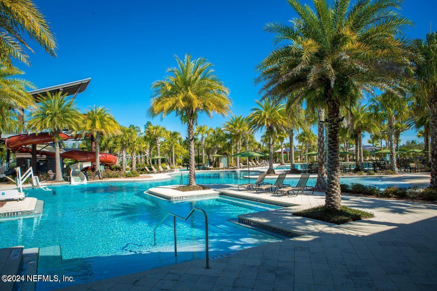364 Beale Avenue St. Augustine, FL 32092 - Photo 37 of 54 a view of swimming pool with outdoor seating