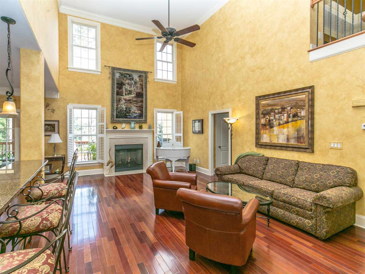 2725 Peachleaf Street Raleigh, NC 27614 - Photo 2 of 25 Spectacular 2 Story Family Room with Gas Fireplace Den/Family/Great Room
