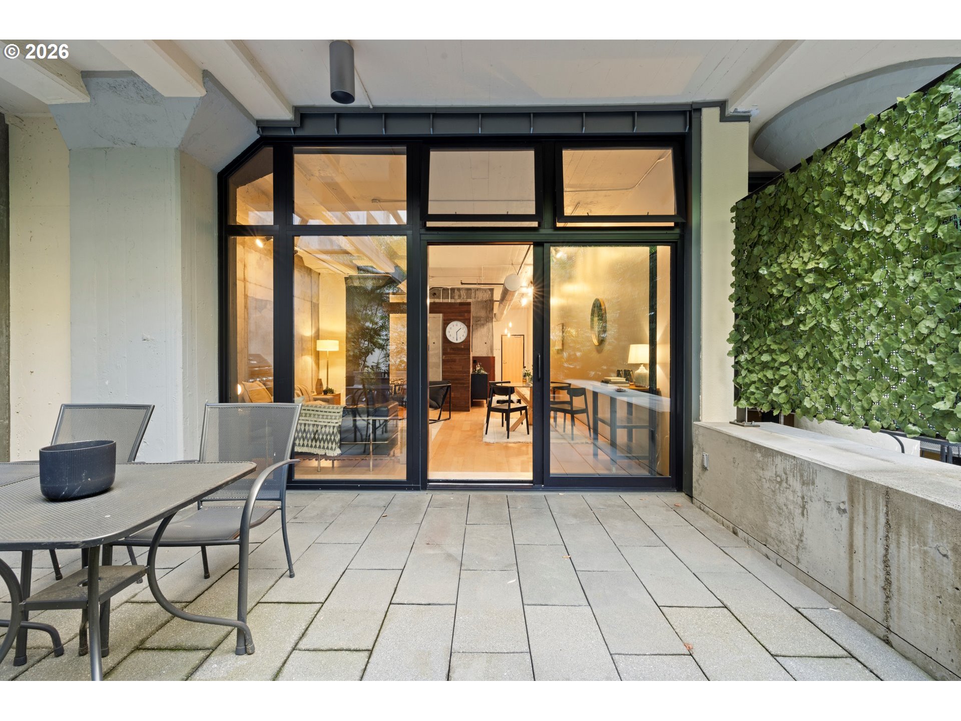 1400 Northwest Irving Street, Unit 322 Portland, OR 97209 - Photo 21 of 27 a balcony with view of outdoor space