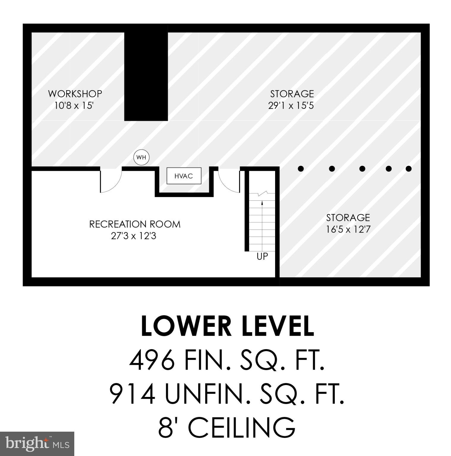 1132 Springvale Road Great Falls, VA 22066 - Photo 79 of 81 Spacious lower level layout design.