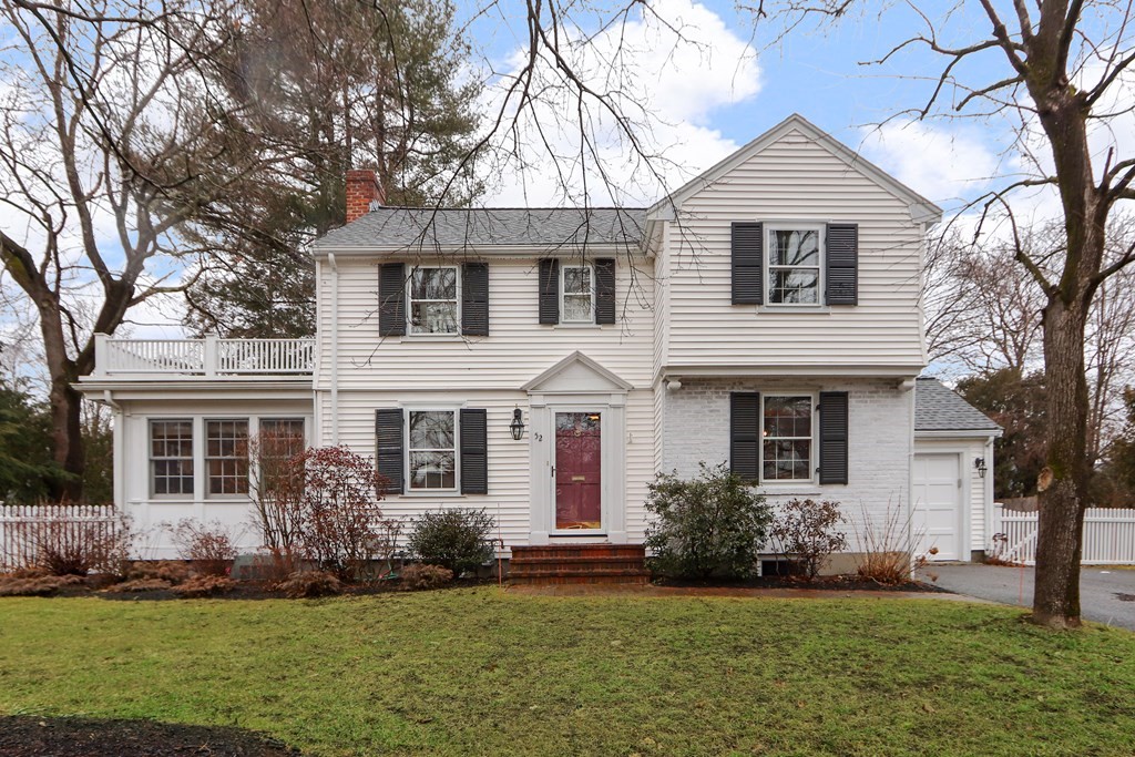 52 Beverly Road Wellesley, MA 02481 - Photo 1 of 41 front view of a house and a yard