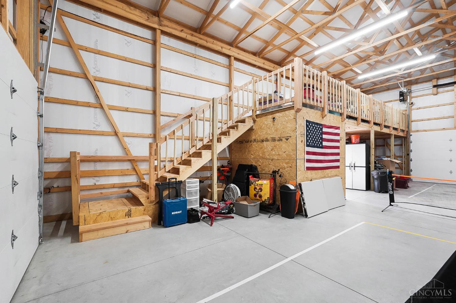2220 Wilmington Road Lebanon, OH 45036 - Photo 77 of 91 As an extra bonus, the pole barn has a large loft area for storage.