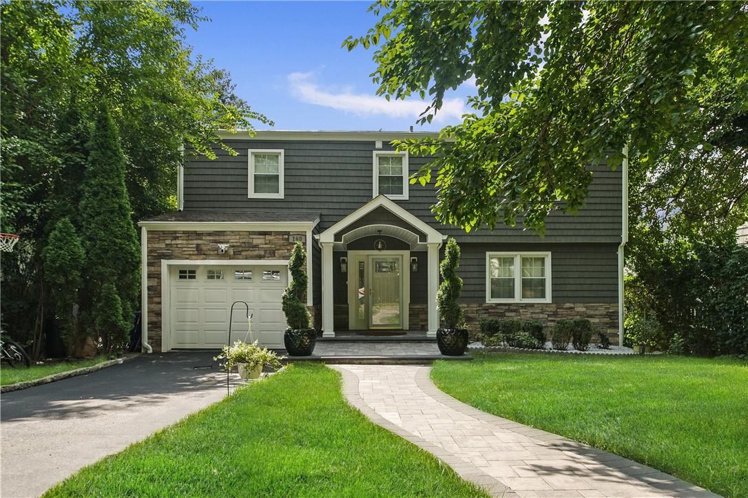 160 Berrian Road New Rochelle, NY 10804 - Photo 1 of 1 front view of a house with a yard