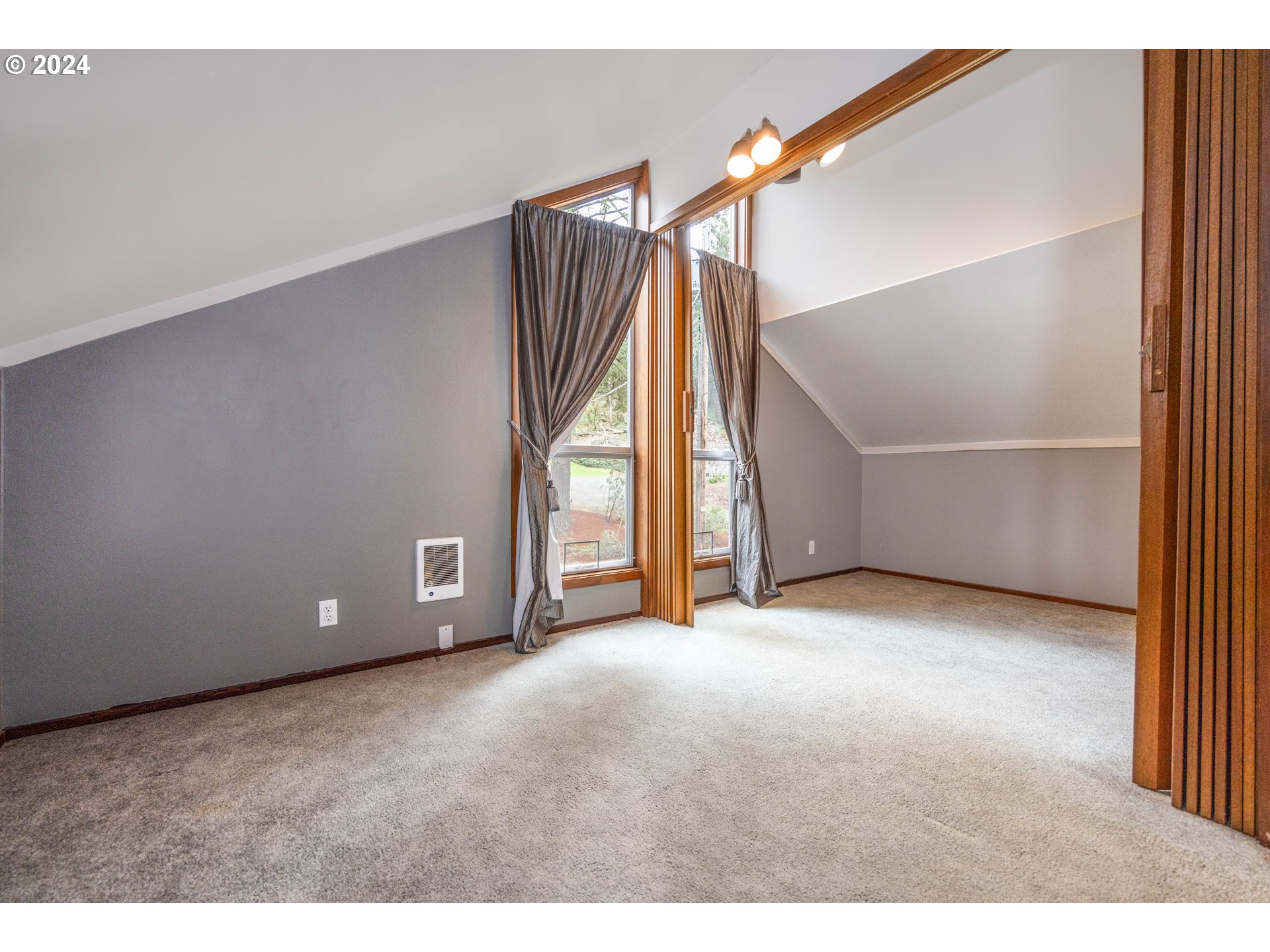 39281 Jasper Lowell Road Lowell, OR 97452 - Photo 20 of 37 a view of an empty room with a window
