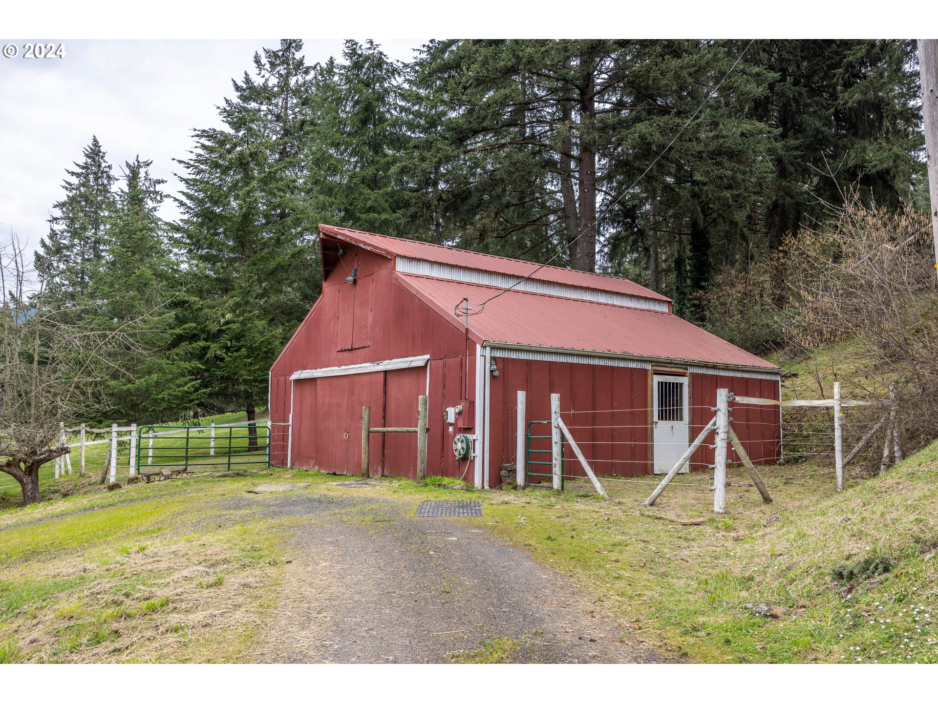 39281 Jasper Lowell Road Lowell, OR 97452 - Photo 30 of 37 a view of a house with a yard