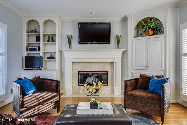 13325 Ridgemoor Drive Prospect, KY 40059 - Photo 13 of 38 Hearth Room with fireplace