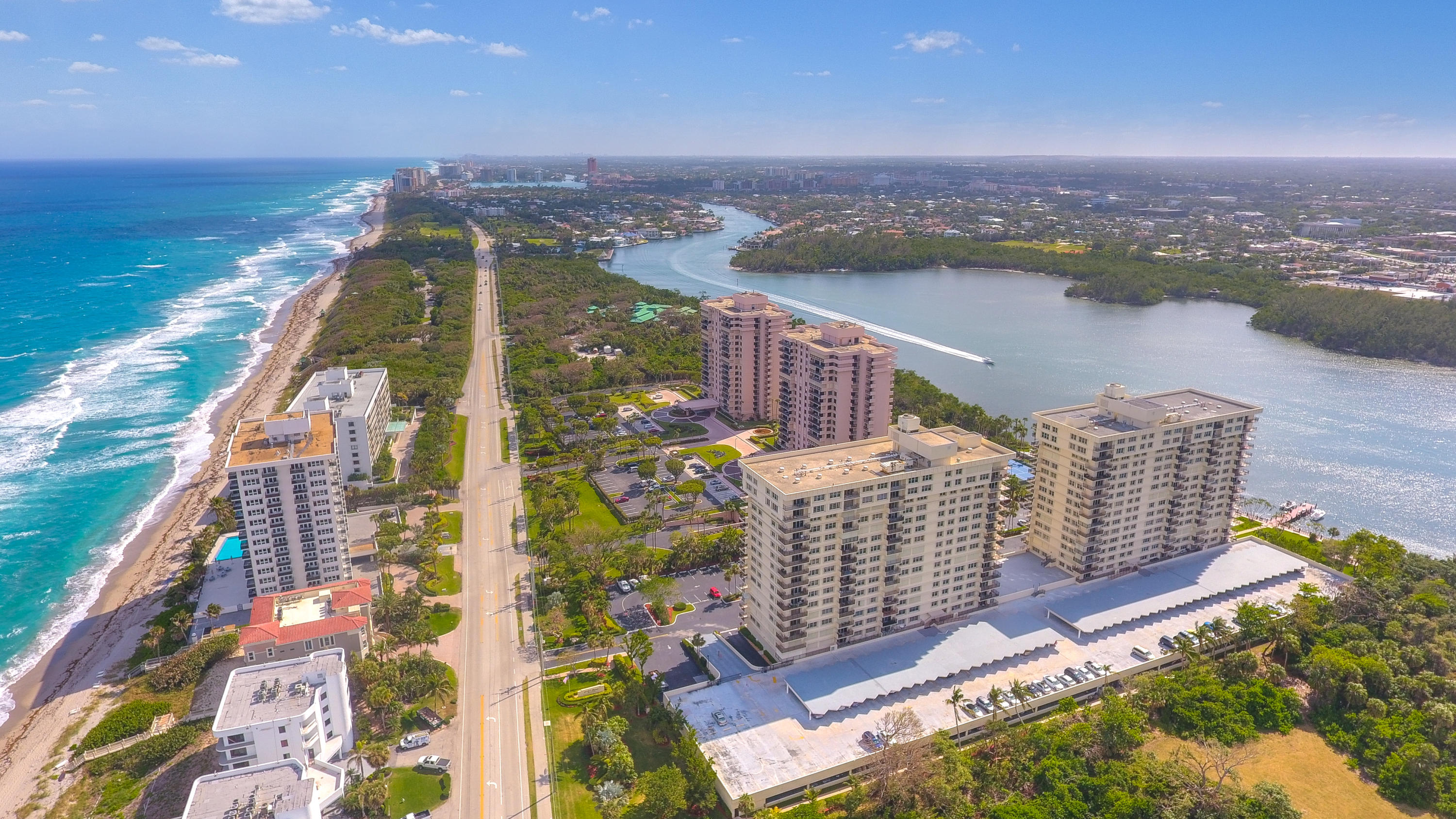 2121 North Ocean Boulevard, Unit 906E Boca Raton, FL 33431 - Photo 45 of 51 BOCA TOWERS AERIALS