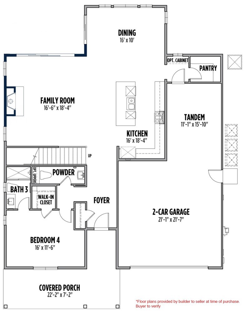 28619 Sunny Ridge Terrace Castaic, CA 91384 - Photo 59 of 60 Floor plans provided by builder to seller at time of purchase. Buyer to verify.