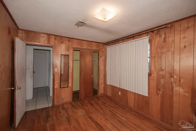 wooden floor in an empty room