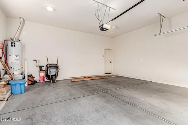 a view of a room with rack and bicycle