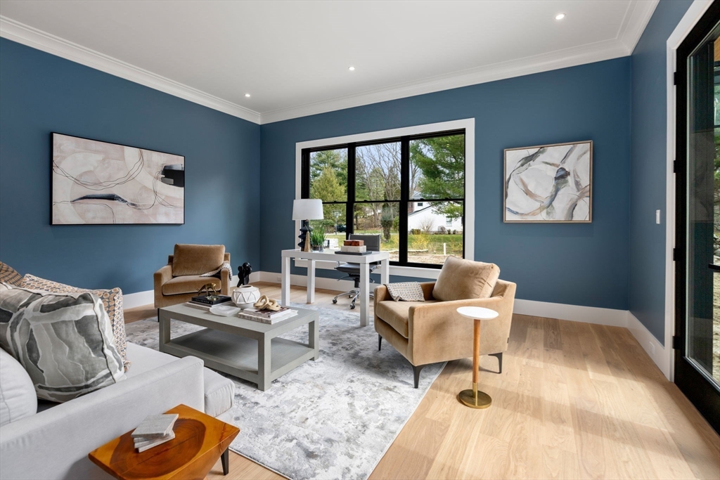 211 Stratford Road Needham, MA 02492 - Photo 15 of 32 a living room with furniture and a window