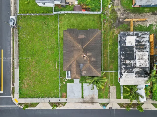 a view of a city with tall buildings