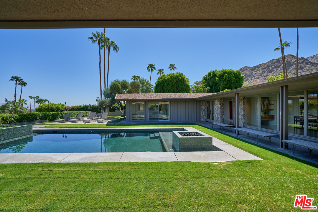 70411 Pecos Road Rancho Mirage, CA 92270 - Photo 33 of 40 a view of a house with pool