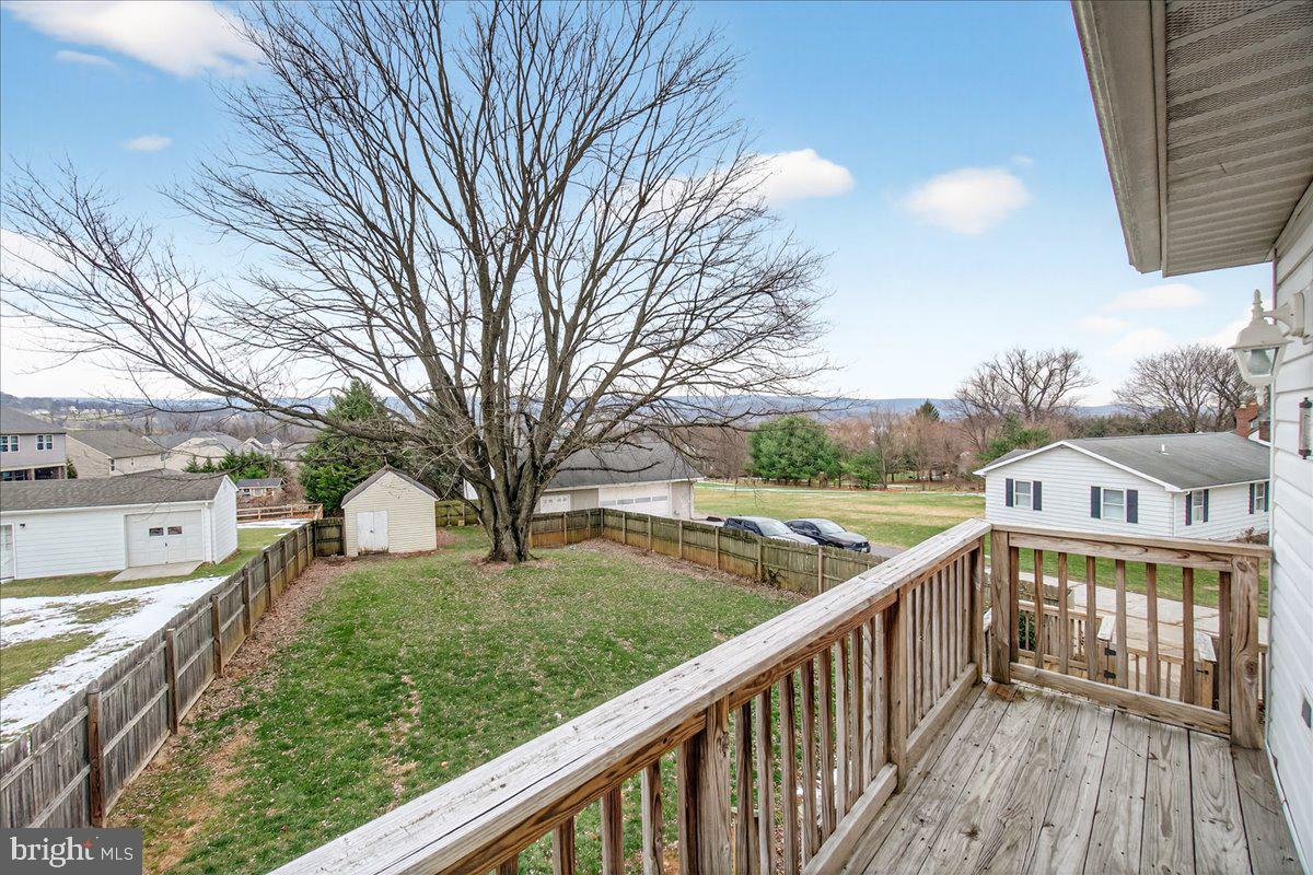 2702 Canada Hill Road Myersville, MD 21773 - Photo 25 of 57 What a view from the private balcony