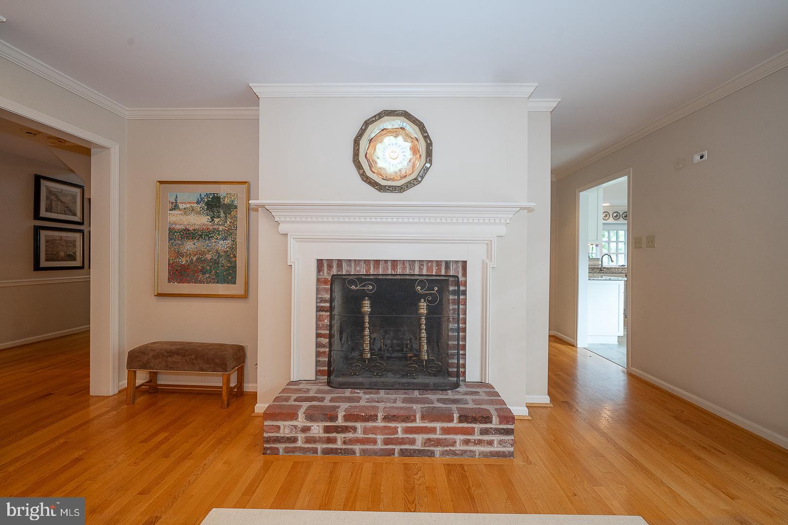 431 Waynesbrooke Road Berwyn, PA 19312 - Photo 12 of 63 a living room with furniture and a fireplace