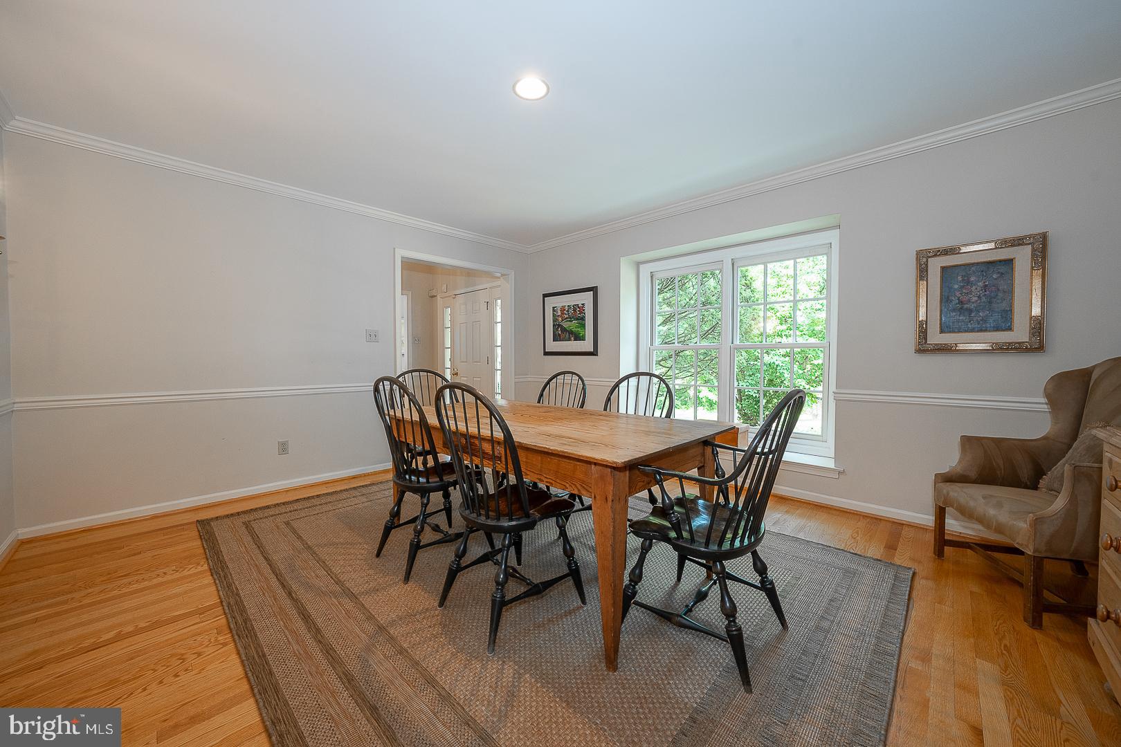 431 Waynesbrooke Road Berwyn, PA 19312 - Photo 15 of 63 a view of a dining room with furniture and wooden floor